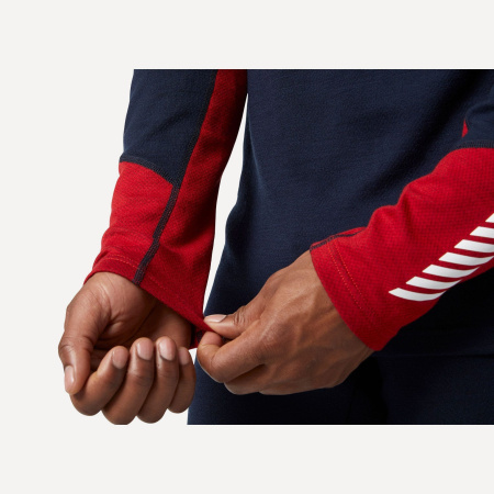 Термобелье верх HH Man LIFA Merino Midweight Crew (; S; Navy)